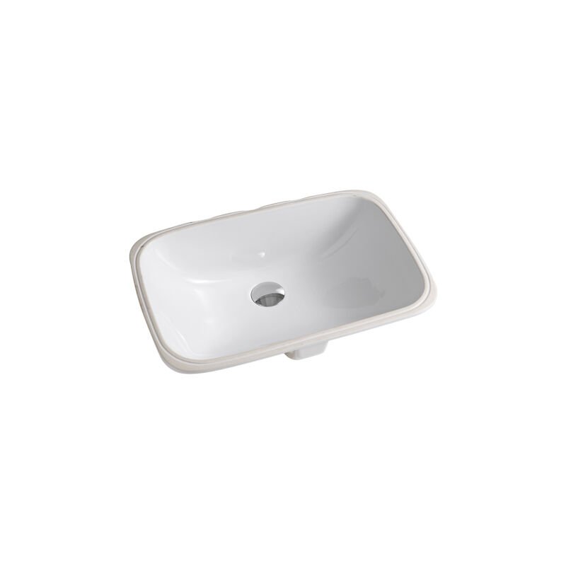 foto del prodotto lavabo nettuno incasso sottopiano cm. 56x38 in ceramica bianco