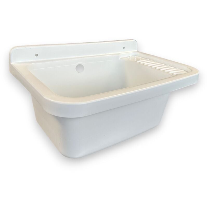 foto del prodotto lavabo pilozzo lavandino in resina a parete per esterni e interni