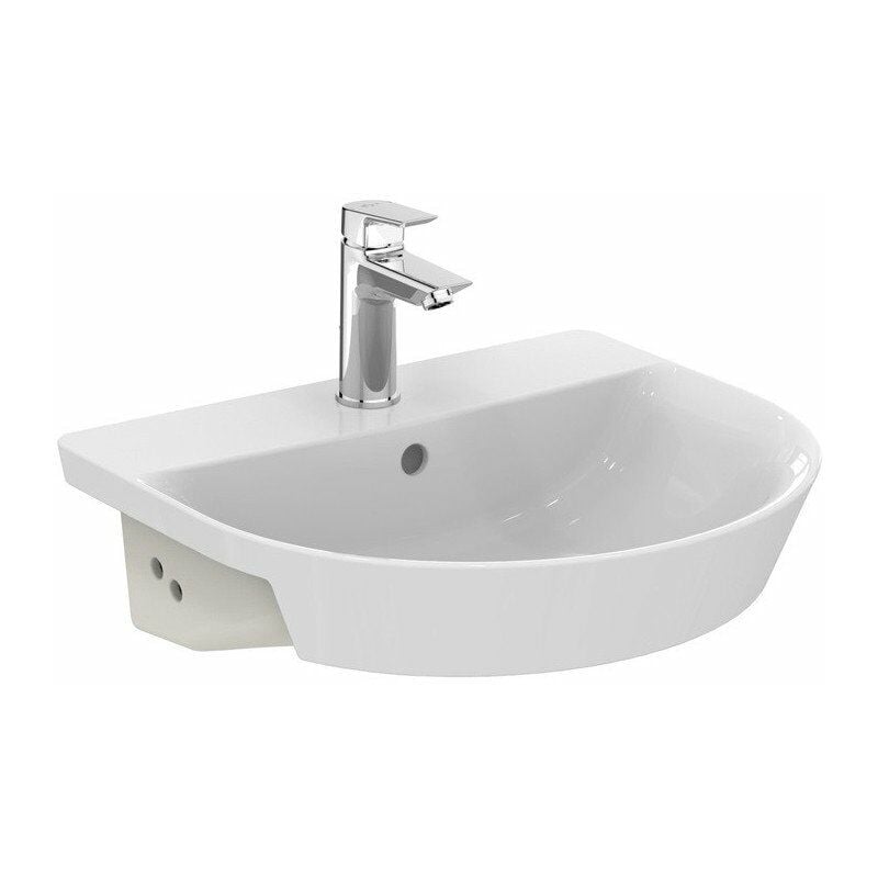 foto del prodotto lavabo semincasso connect air arc 500 x 450 x 160 mm bianco ideal standard