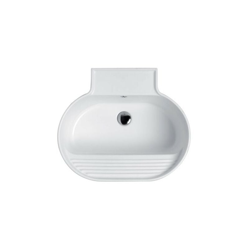 foto del prodotto lavabo sospeso o da appoggio tino colavene 60x50x30 bianco lucido latn6050