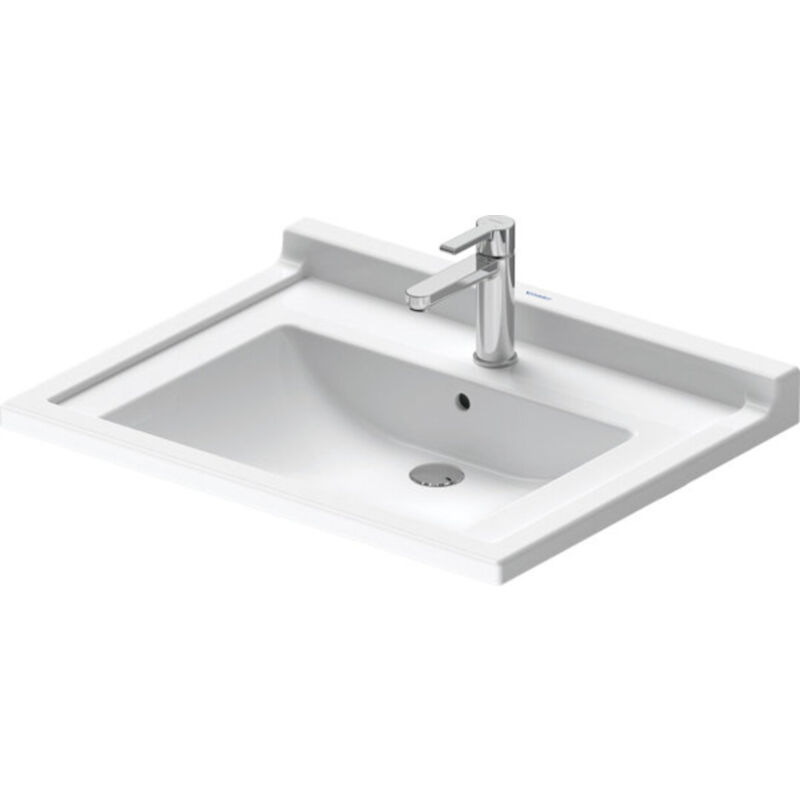 foto del prodotto lavabo starck 3 vital 70cm, 1 trou pour robinet, duravit