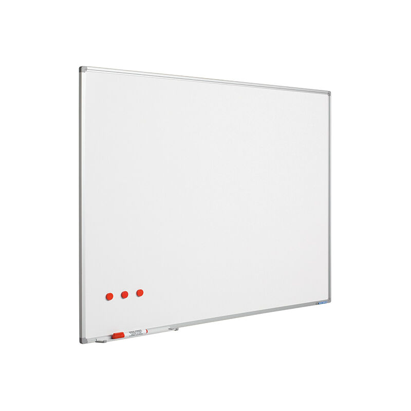 foto del prodotto lavagna bianca 30x45 cm magnetica smalto
