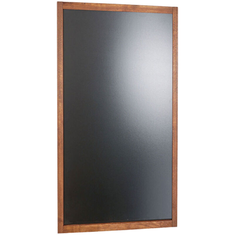 foto del prodotto lavagna con cornice in legno 60x115cm in legno dark wood