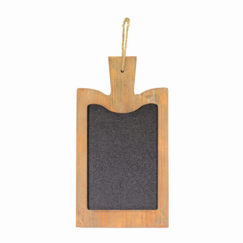 foto del prodotto lavagna legno rettangolare cm 26x48x2