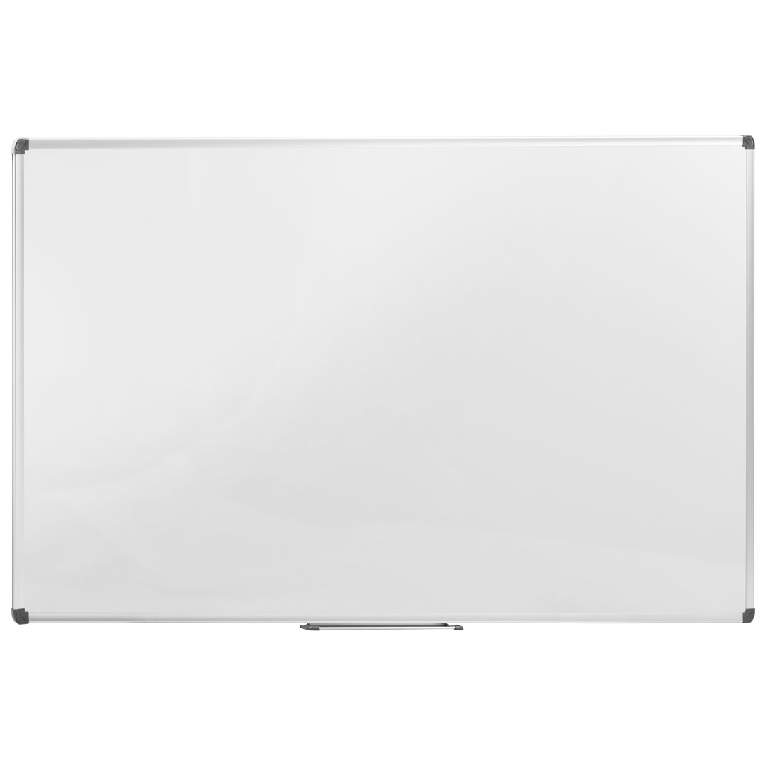 foto del prodotto lavagna per ufficio magnetica 150x100 cm in alluminio silver