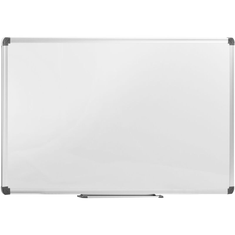 foto del prodotto lavagna per ufficio magnetica 60x45 cm in alluminio silver