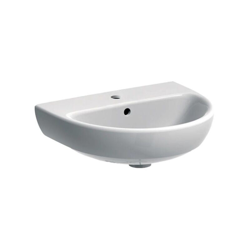 foto del prodotto lavamani 50 cm bianco lucido geberit selnova senza colonna