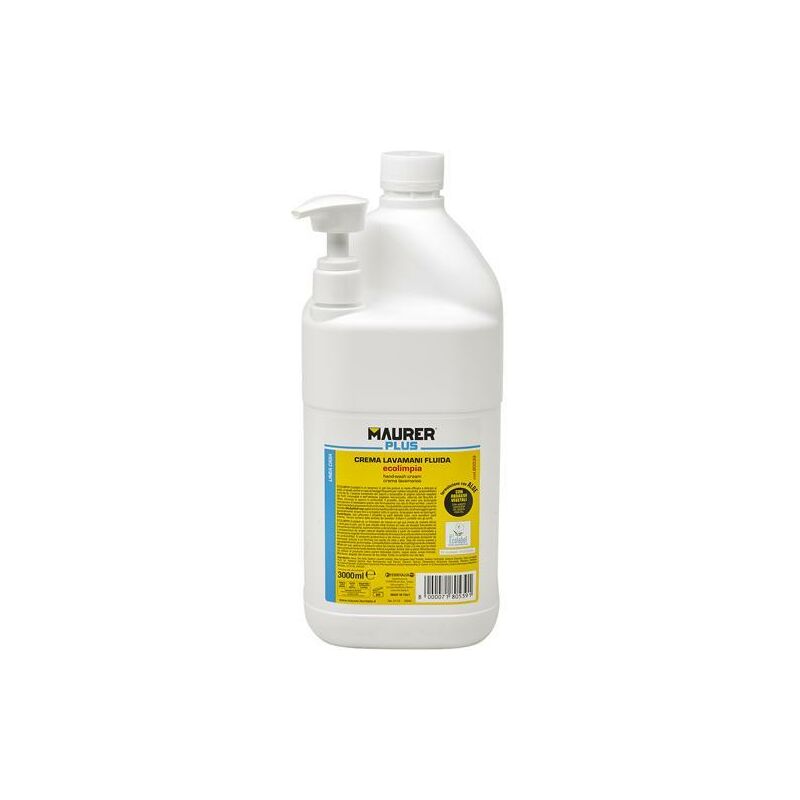 foto del prodotto lavamani cremoso eco limpia maurer plus 3 lt. 