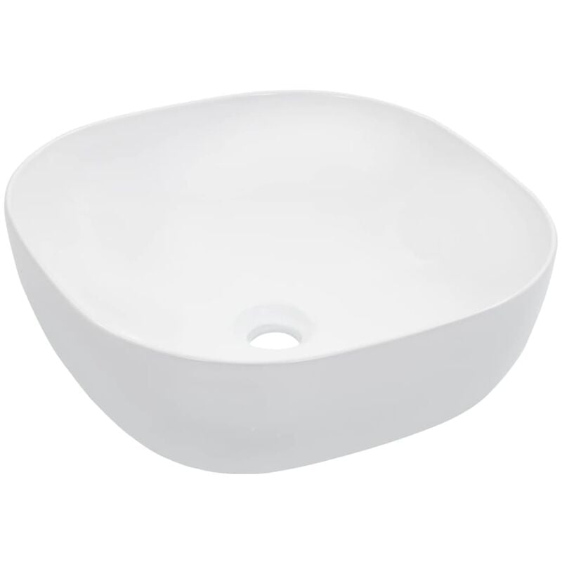 foto del prodotto lavandino 42,5x42,5x14,5 cm in ceramica bianco vidaxl