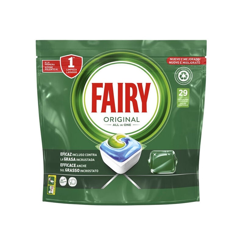 foto del prodotto lavastoviglie originale 29 capsule fairy