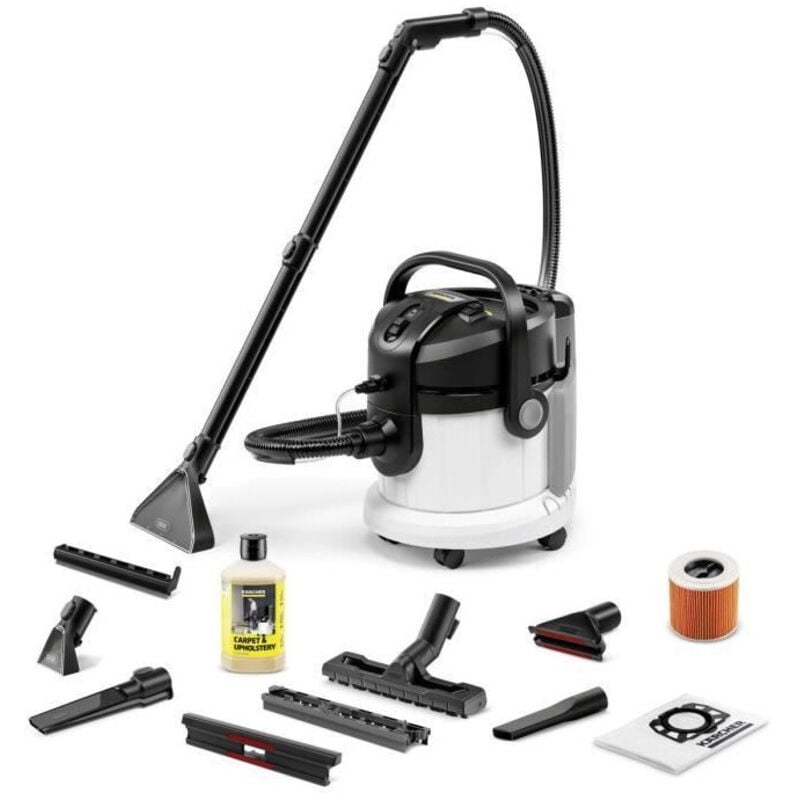 foto del prodotto lavatappeti se 4 plus - potenza assorbita 1000 w - larghezza di lavoro 227 mm - serbatoio acqua pulita 4 l - karcher