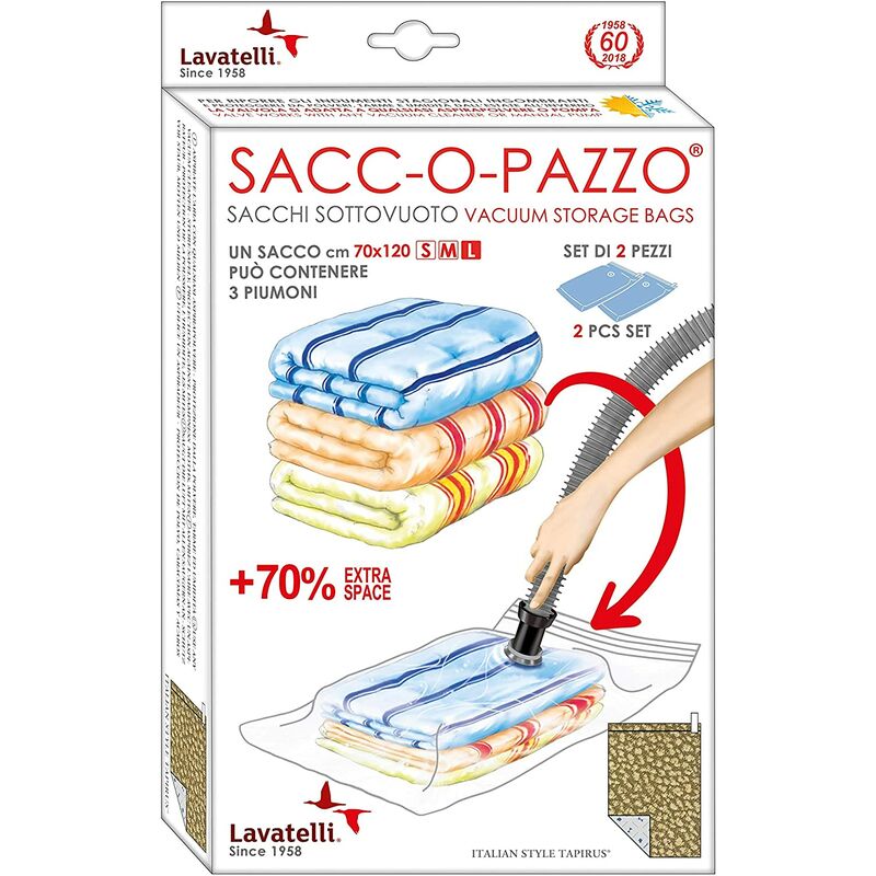 foto del prodotto lavatelli sacc o pazzo piumoni set 2pz