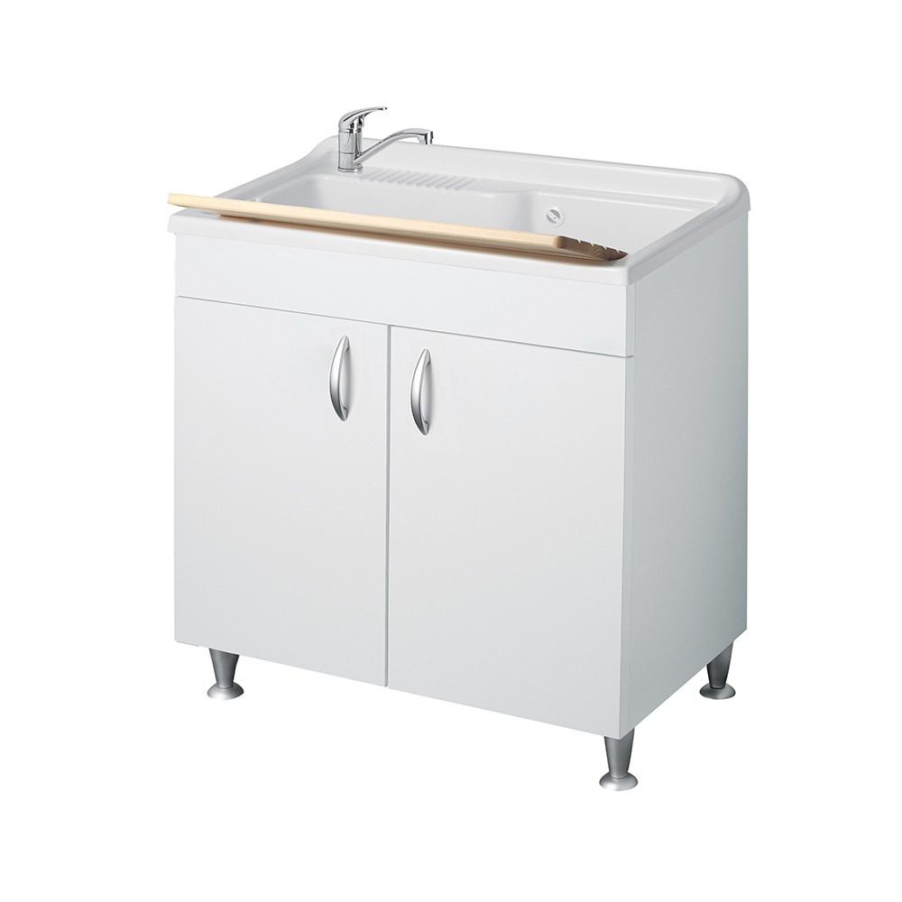 foto del prodotto lavatoio 80x50 cm bianco - serie eco