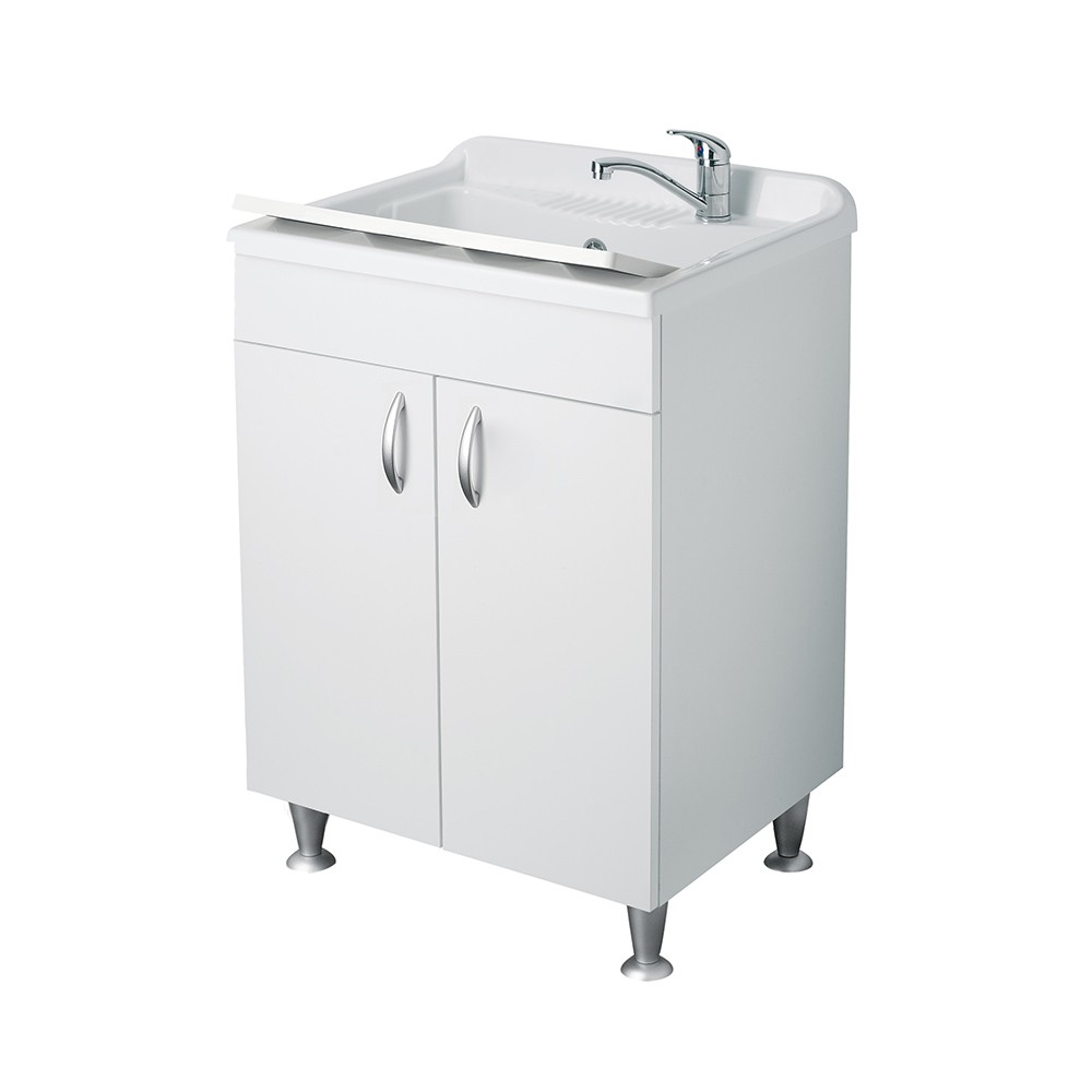 foto del prodotto lavatoio negrari eco 6007 spessore 18 mm vasca in pp 60x60 cm