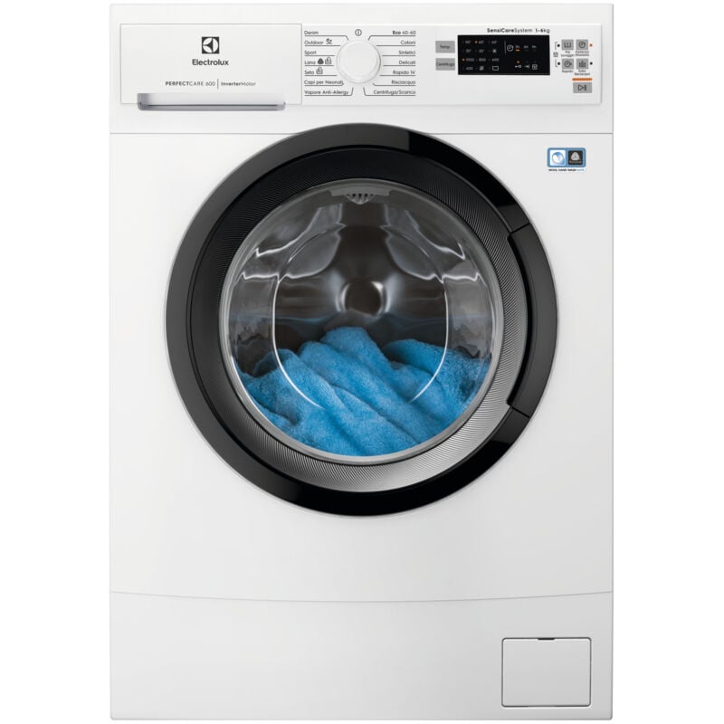 foto del prodotto lavatrice electrolux ew6s560i 6kg caricamento frontale 951 giri min classe c bianca