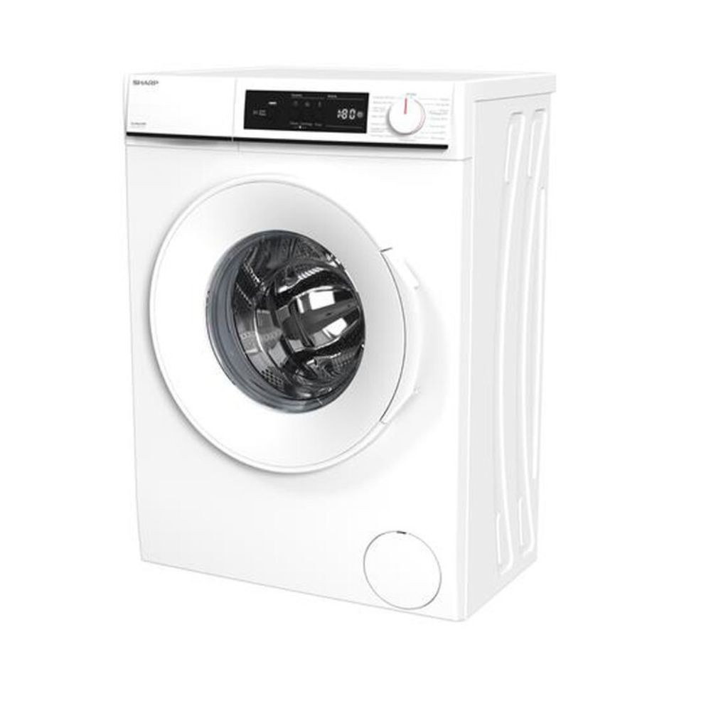 foto del prodotto lavatrice slim sharp esnfa4101wd 4kg centrifuga 1000 giri bianca classe d