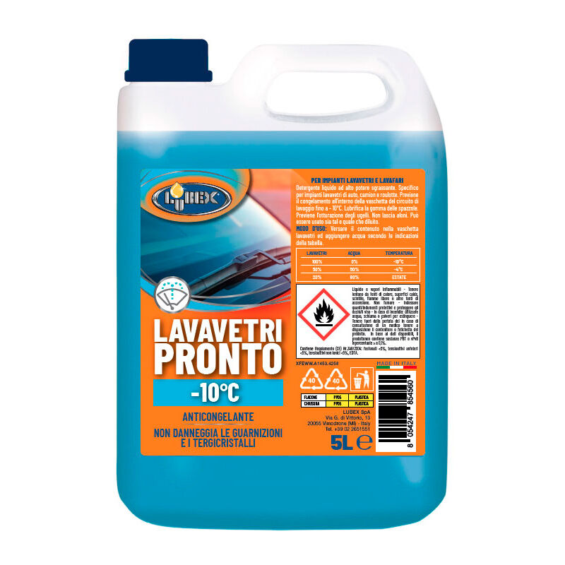 foto del prodotto lavavetri 10 lt.5 lubex