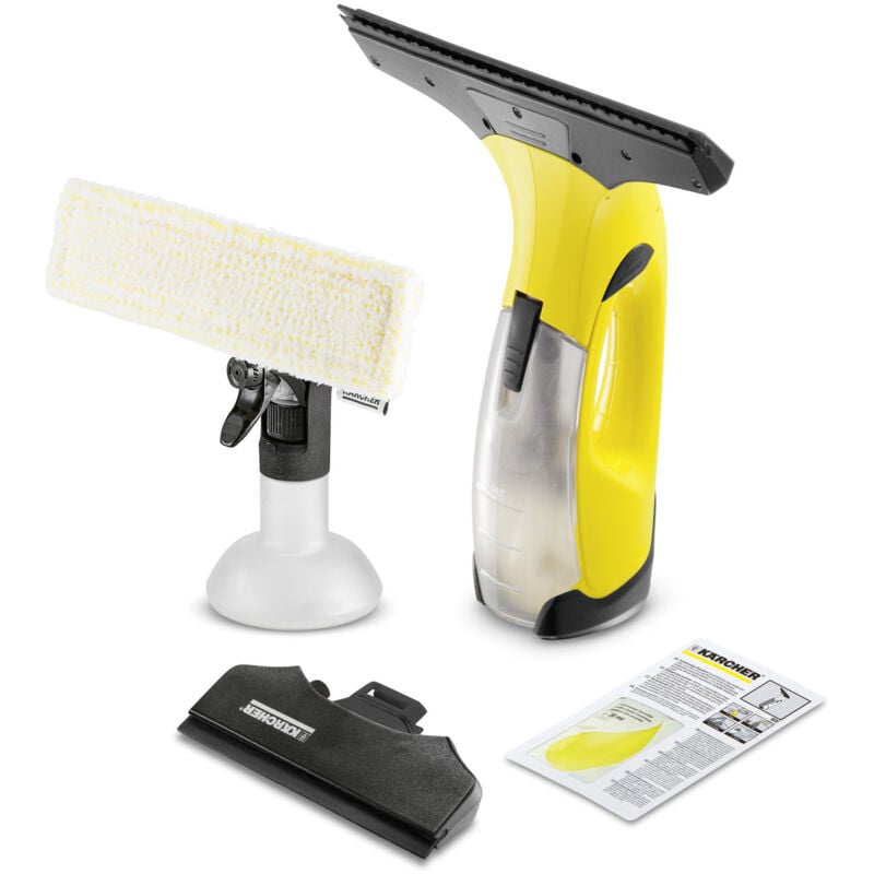 foto del prodotto lavavetri a batteria wv 2 plus n serbatoio acqua sporca 100 ml autonomia 35 min tempo di ricarica della batteria 230 min karcher