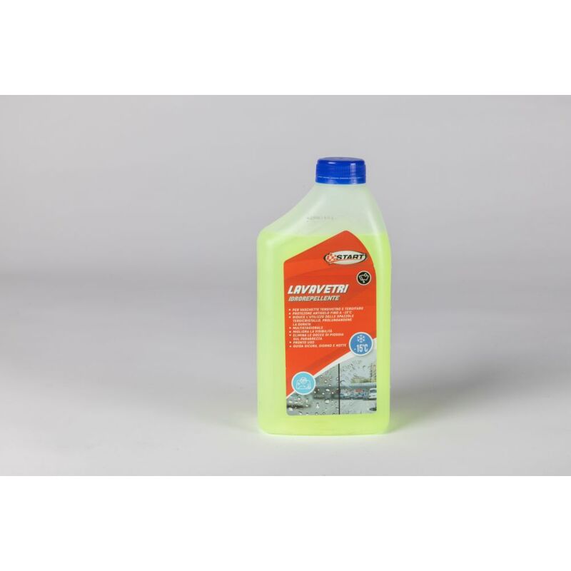 foto del prodotto lavavetri idrorepellente auto da 1 litro, per vaschette tergivetro e tergifaro, multistagionale, antigelo fino 15 gradi, antigoccia