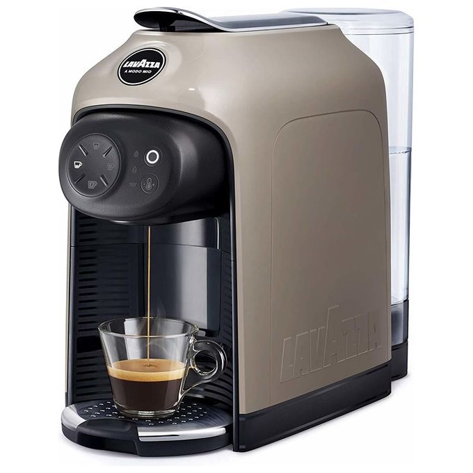 foto del prodotto lavazza idola macchina da caffe' a capsule a modo mio capacita' 1,1 litri potenza 1500w interfaccia touch 4 preparazioni di caffe' grigio