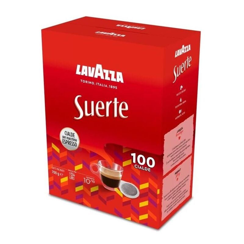 foto del prodotto lavazza suerte cialde caff tostatura media 100 pz