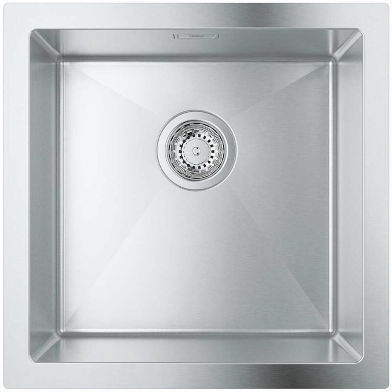 foto del prodotto lavelli lavello k700 con sistema di scarico, 46x46 cm, acciaio inox spazzolato 31578sd1 grohe
