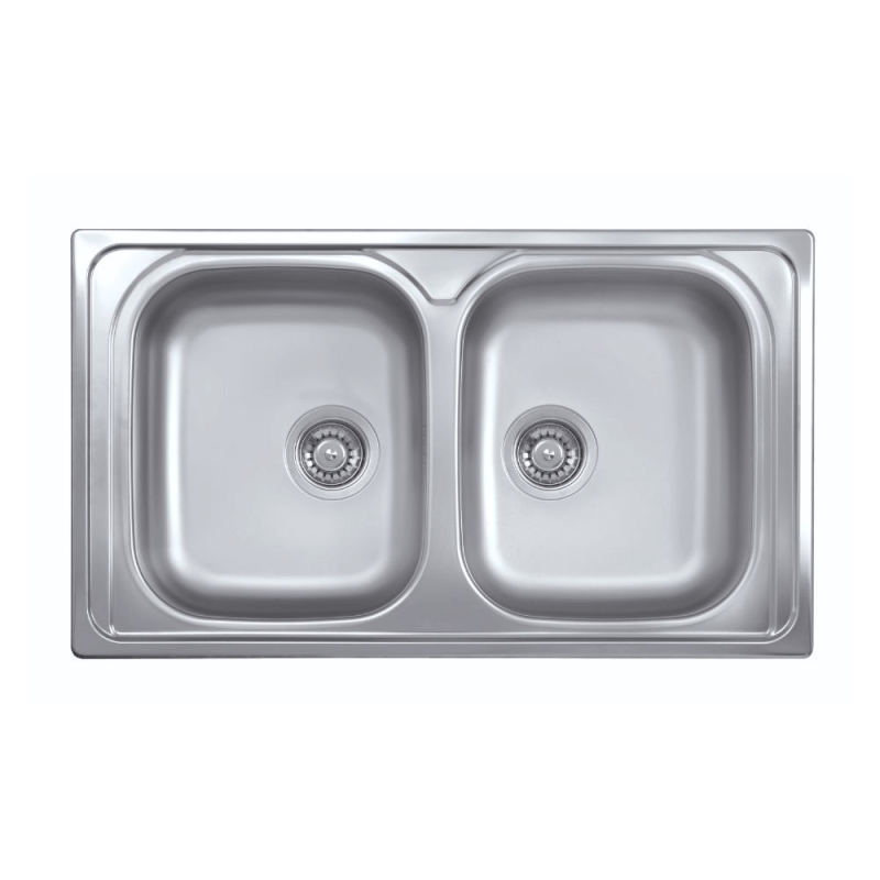 foto del prodotto lavello 86x50 2 vasche sa322 effez