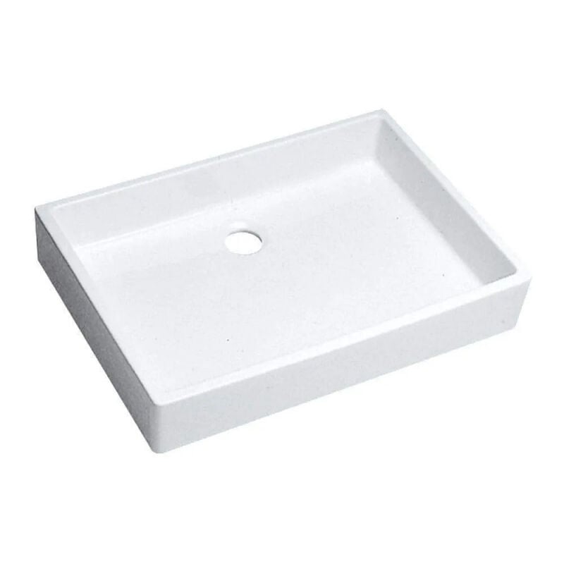 foto del prodotto lavello a fascia con bordo dritto 14cm, 500x400mm