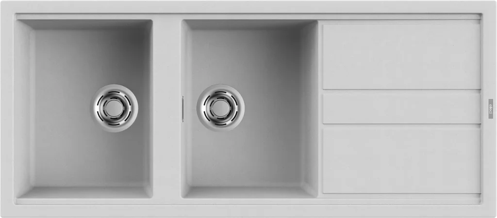 foto del prodotto lavello best 500 116x51 aluminium 79