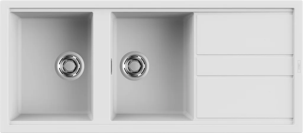 foto del prodotto lavello best 500 116x51 white 96
