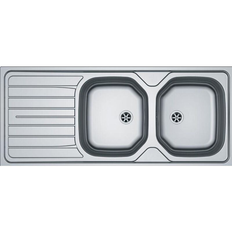 foto del prodotto lavello doppio incasso in acciaio inox ren 621 2c 1egt 1160x500 mm 898311 franke