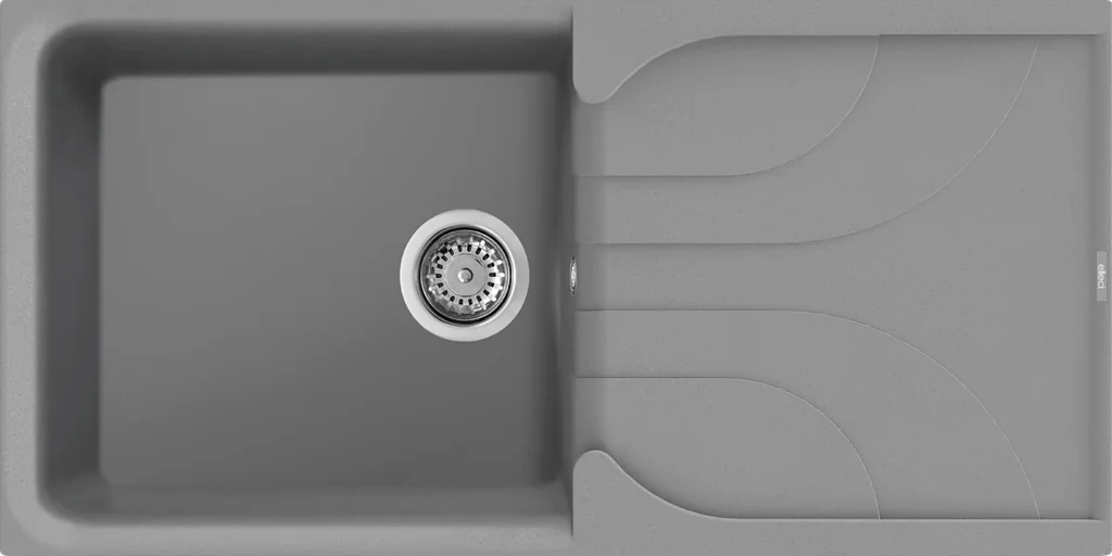 foto del prodotto lavello ego 480 100x50 1 vasca gocciolatoio cemento 48