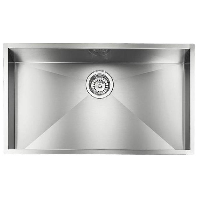 foto del prodotto lavello filoquadra 77x45x19 1 vasca acciaio inox