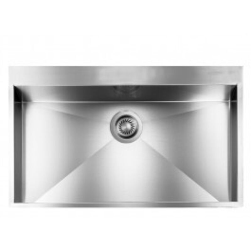 foto del prodotto lavello filoquadra mix 85x50x19 1 vasca acciaio inox