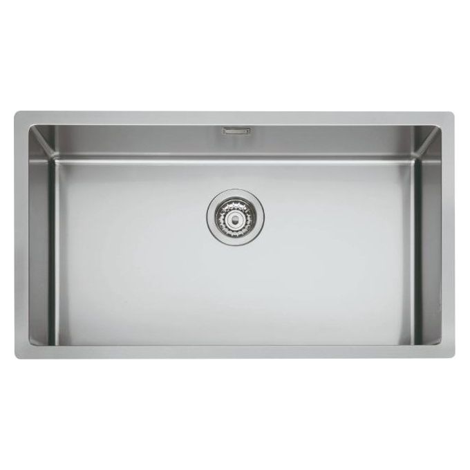 foto del prodotto lavello icros 74x44, 1 vasca, acciaio inox aisi 304 18 10 made in italy