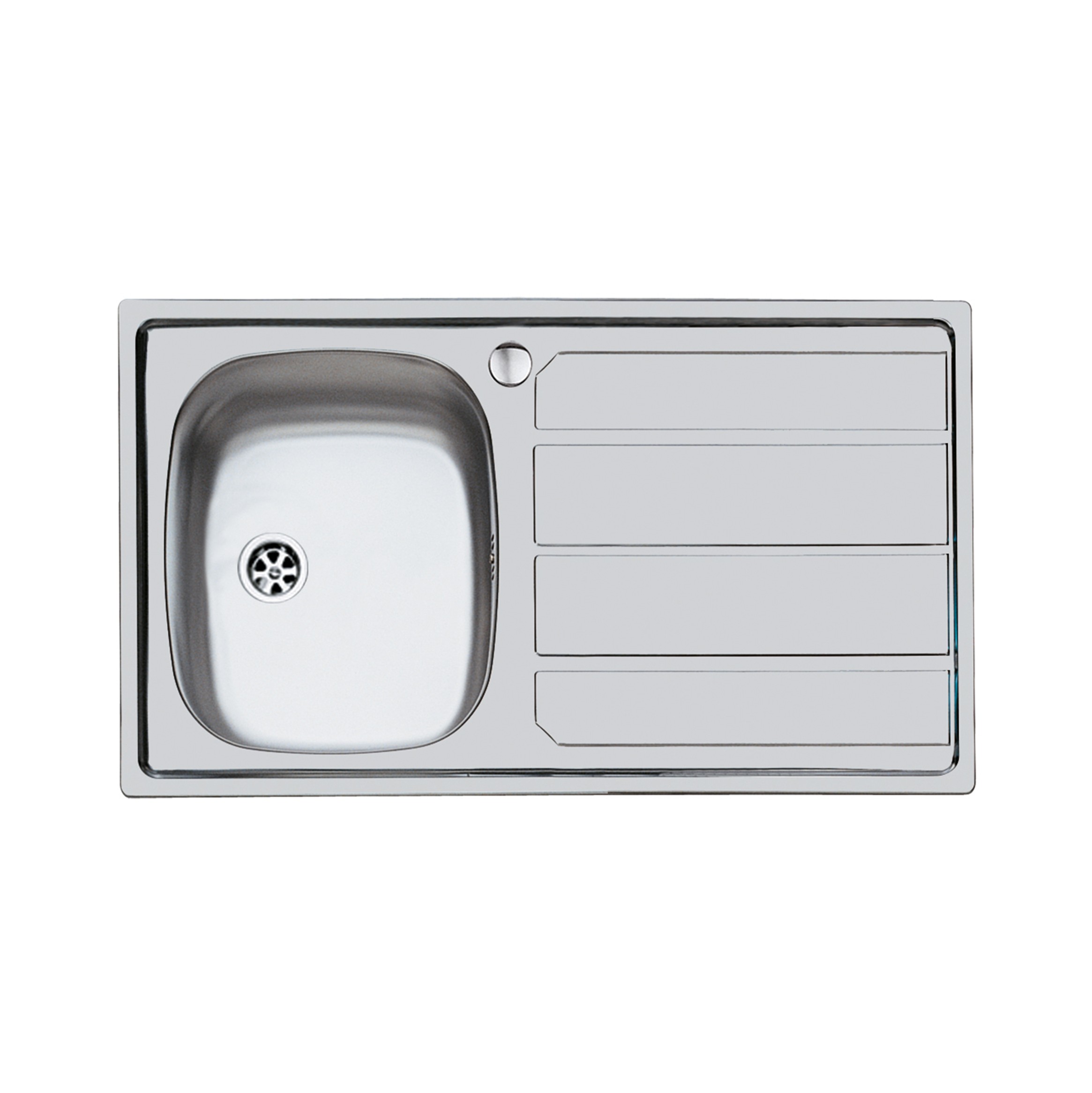foto del prodotto lavello in inox con 1 vasca sxsc. 86x50 inc.