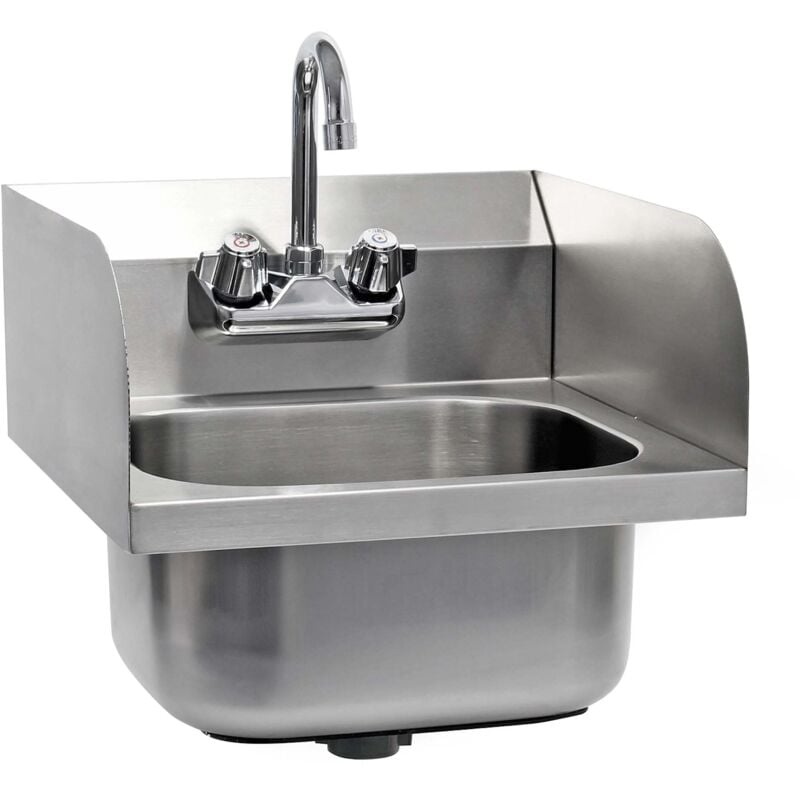 foto del prodotto lavello professionale quadrato acciaio inox lavamani per ristorante bar xpotool