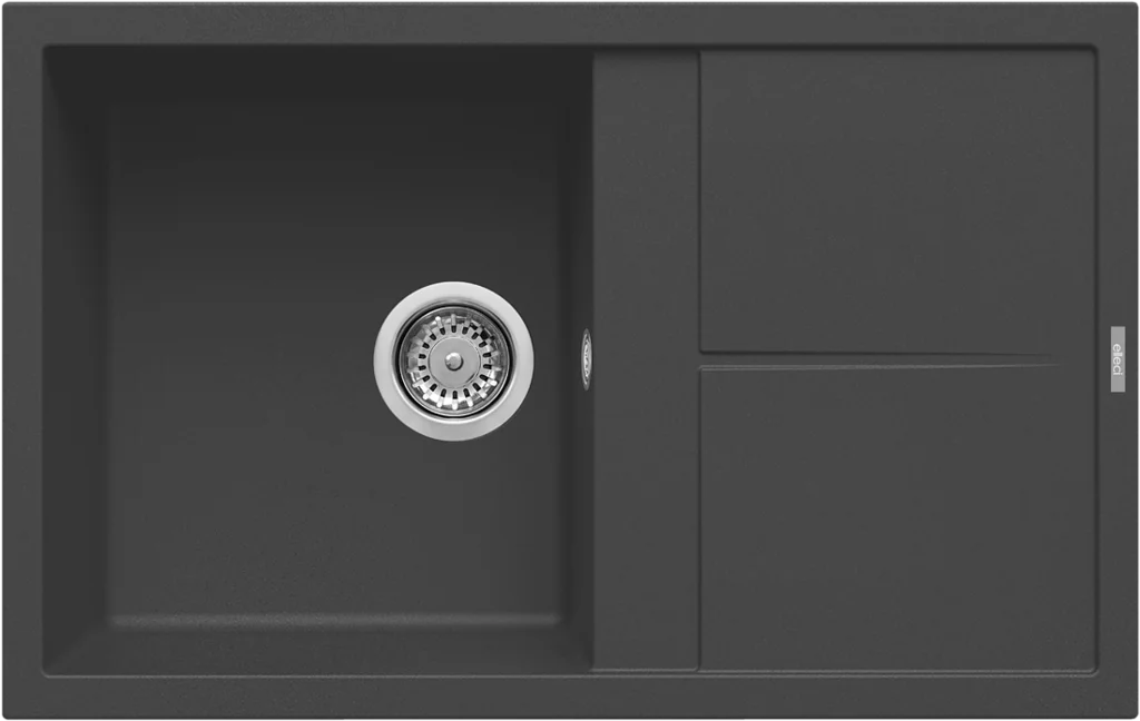 foto del prodotto lavello unico 300 79x50 1 vasca gocciolatoio antracite 59