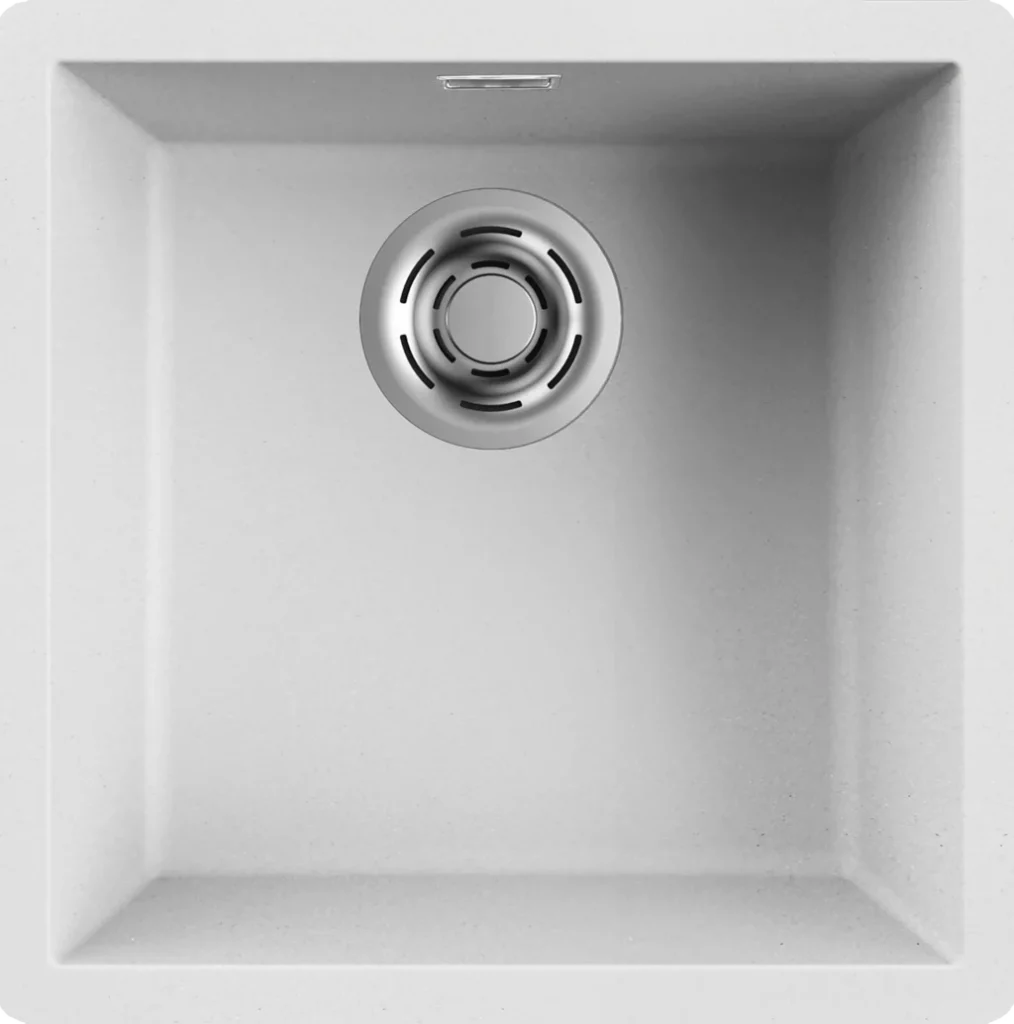 foto del prodotto lavello zen 102 45,6x45,6 1 vasca white 96