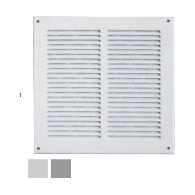 foto del prodotto laventilazione griglia lamiera 240x240 rete grigia