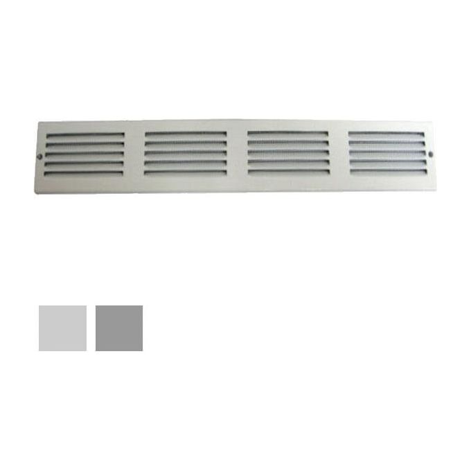 foto del prodotto laventilazione griglia lamiera 400x 60 rete grigia