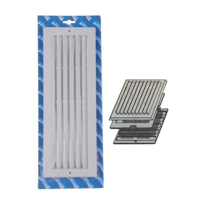 foto del prodotto laventilazione griglia pl 370x130 rete regolabile bl