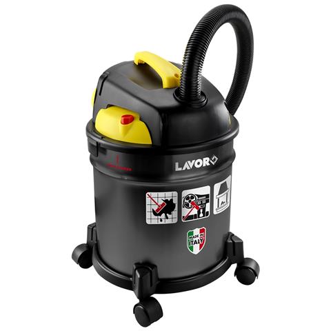 foto del prodotto lavor aspiracenere polvere, liquidi, soffiatore freddy 1000 w max 1200 w 180 mbar 18 kpa 35 l s 20 l