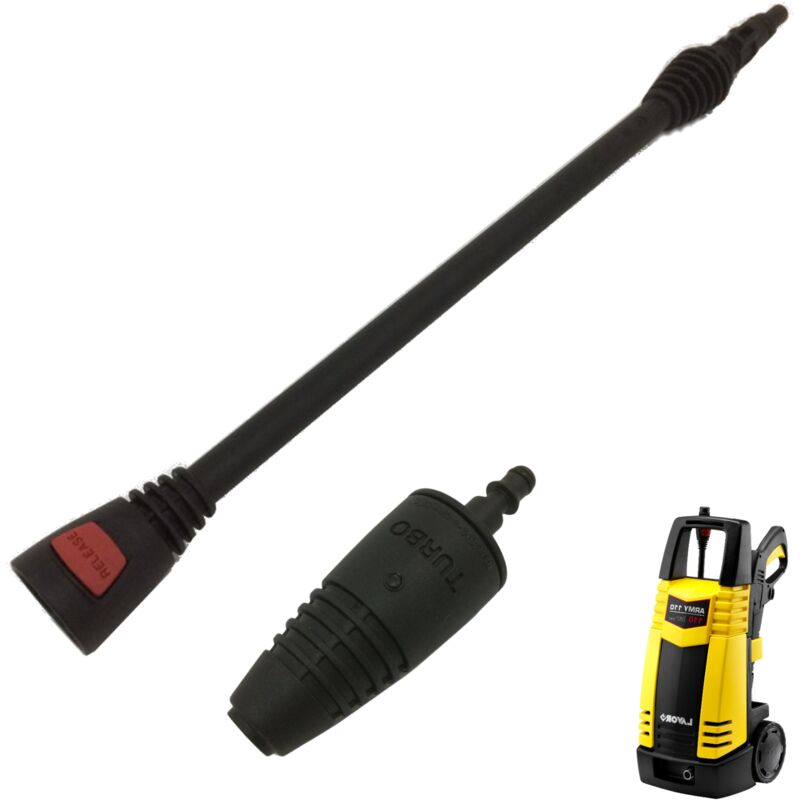 foto del prodotto lavor lancia + 1 testina turbo per idropulitrice