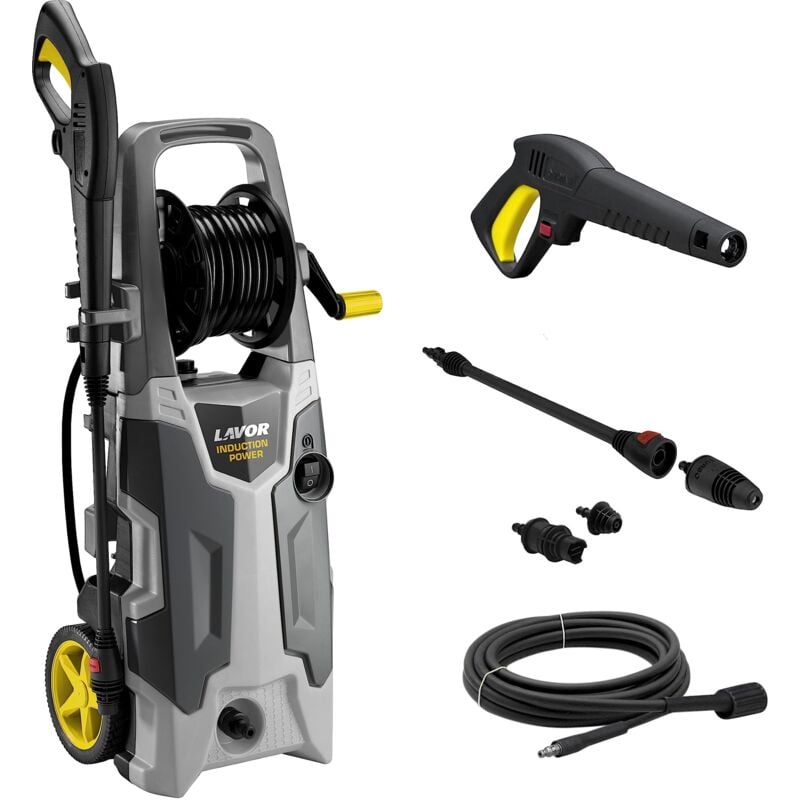 foto del prodotto lavor rondella ad alta pressione cruiser 160 plus con motore a induzione, pressione 160 bar max, portata 390 l/h max, 2200 watt