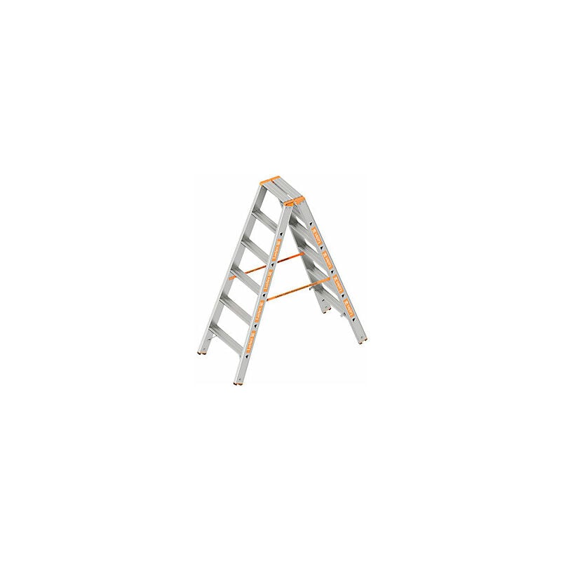 foto del prodotto layher scala a libro a gradini salita su ambo i lati 2 x 6