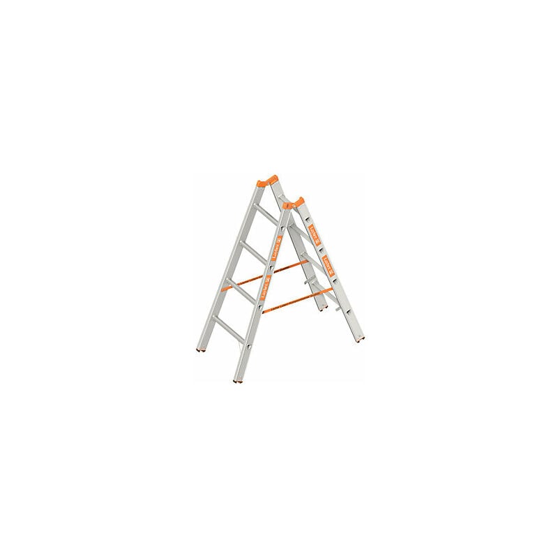 foto del prodotto layher scala a libro con pioli salita su ambo i lati 2 x 4