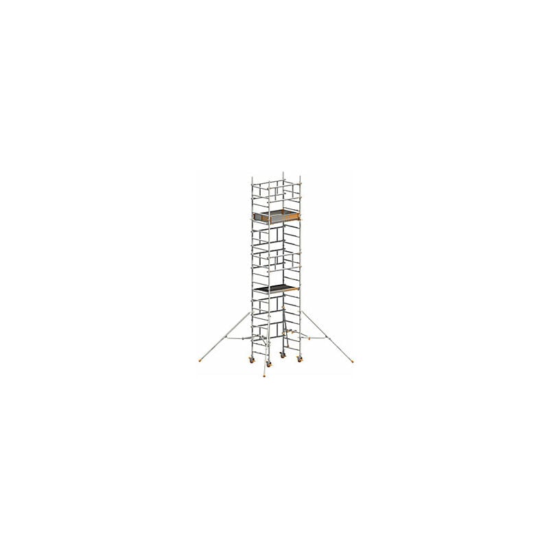 foto del prodotto layher trabattello mobile montabile da una persona solotower