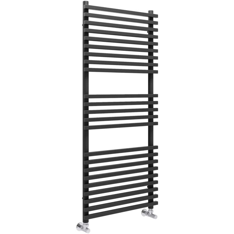 foto del prodotto lazzarini scaldasalviette termoarredo trapani 1170 x 500 mm antracite