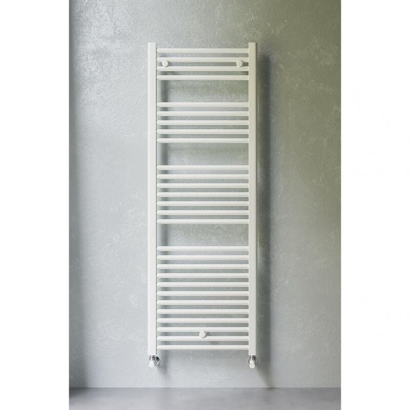 foto del prodotto lazzarini termoarredo sanremo bianco dritto h. 690 x l. 500 x interasse 450 386471